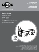 Petsafe PDT44-16398 Product Manual preview