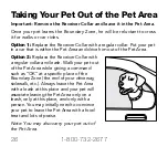 Preview for 26 page of Petsafe PIFOO-13672 Operating Manual