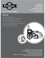 Petsafe SPT-275 Operating Manual preview