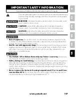 Preview for 107 page of Petsafe SPT-275 Operating Manual