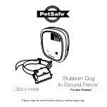 Petsafe Stubborn Dog In-Ground Fence ZIG00-14658 Product Manual preview