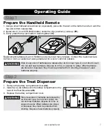 Preview for 7 page of Petsafe Train 'n Praise Operating And Training Manual