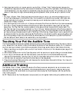 Preview for 14 page of Petsafe Train 'n Praise Operating And Training Manual