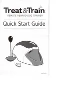 Petsafe Treat & Train Quick Start Manual preview