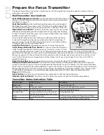 Preview for 11 page of Petsafe ultrasmart in-ground fence PIG00-13619 Operating And Training Manual