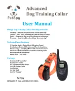PetSpy M86N User Manual preview