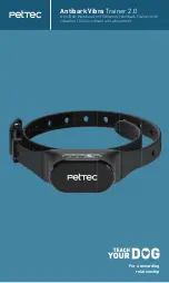 Предварительный просмотр 1 страницы Pettec Antibark Vibra Trainer 2.0 Manual