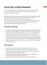 Preview for 15 page of Pettec Remote Vibra Trainer Advance Operating Manual