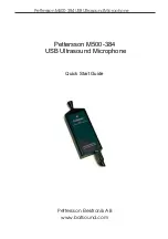 Pettersson M500-384 Quick Start Manual preview