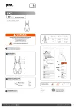 Preview for 1 page of Petzl 8003 Technical Notice