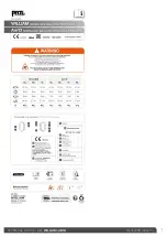 Petzl Am'D BL Technical Notice предпросмотр