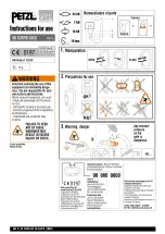 Preview for 20 page of Petzl C73JF0 Manual