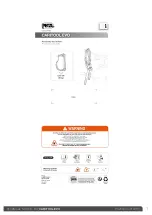 Petzl CARITOOL EVO Technical Notice предпросмотр