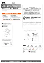 Petzl FREINO Z RL Technical Notice предпросмотр