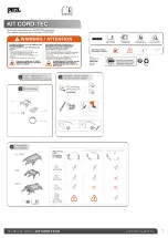 Preview for 1 page of Petzl KIT CORD-TEC Manual