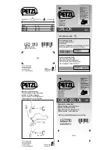 Preview for 1 page of Petzl L52 010 Instructions For Use Manual