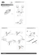 Petzl Lim'Ice-1 Quick Start Manual предпросмотр