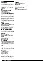 Preview for 3 page of Petzl METEOR III+ Instructions For Use Manual