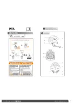 Petzl METEOR Technical Notice preview