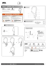 Petzl MGO OPEN 110 Manual preview