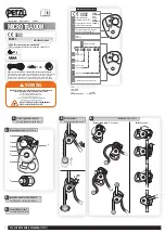 Petzl MICRO TRAXION Manual предпросмотр