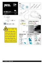 Petzl MYOBELT XP E84P Quick Start Manual preview