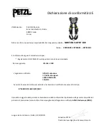 Preview for 4 page of Petzl NEWTON EASYFIT EUR Manual