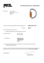 Preview for 14 page of Petzl OMNI Technical Notice