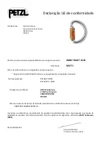 Preview for 21 page of Petzl OMNI Technical Notice