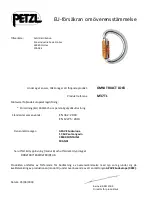 Preview for 25 page of Petzl OMNI Technical Notice