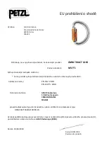 Preview for 29 page of Petzl OMNI Technical Notice