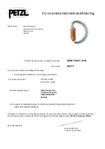 Preview for 34 page of Petzl OMNI Technical Notice