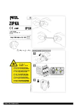 Petzl ZIPKA Quick Start Manual предпросмотр