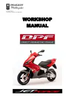 Peugeot Motorcycles JetForce 125 cc 2002 Workshop Manual preview