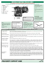 Preview for 15 page of PEUGEOT 108 2017 Vehicle Instruction Card