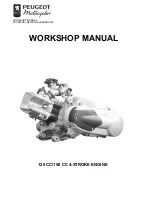 PEUGEOT 150 CC Workshop Manual preview