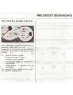 Preview for 22 page of PEUGEOT 206 CC Handbook