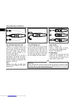 Предварительный просмотр 9 страницы PEUGEOT 405 PETROL Owner'S Manual