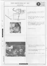 Preview for 124 page of PEUGEOT 504 Convertible 1970 Workshop Manual