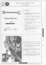 Preview for 125 page of PEUGEOT 504 Convertible 1970 Workshop Manual