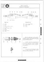 Preview for 231 page of PEUGEOT 504 Convertible 1970 Workshop Manual