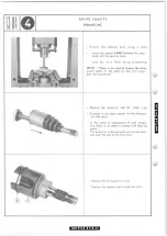 Preview for 233 page of PEUGEOT 504 Convertible 1970 Workshop Manual