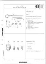 Preview for 284 page of PEUGEOT 504 Convertible 1970 Workshop Manual