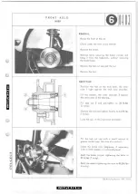 Preview for 338 page of PEUGEOT 504 Convertible 1970 Workshop Manual