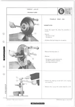 Preview for 344 page of PEUGEOT 504 Convertible 1970 Workshop Manual