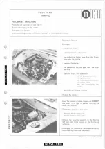 Preview for 522 page of PEUGEOT 504 Convertible 1970 Workshop Manual