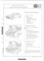 Preview for 542 page of PEUGEOT 504 Convertible 1970 Workshop Manual