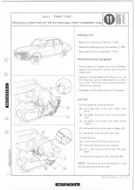 Preview for 566 page of PEUGEOT 504 Convertible 1970 Workshop Manual