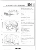 Preview for 570 page of PEUGEOT 504 Convertible 1970 Workshop Manual