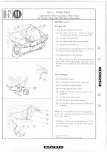 Preview for 575 page of PEUGEOT 504 Convertible 1970 Workshop Manual